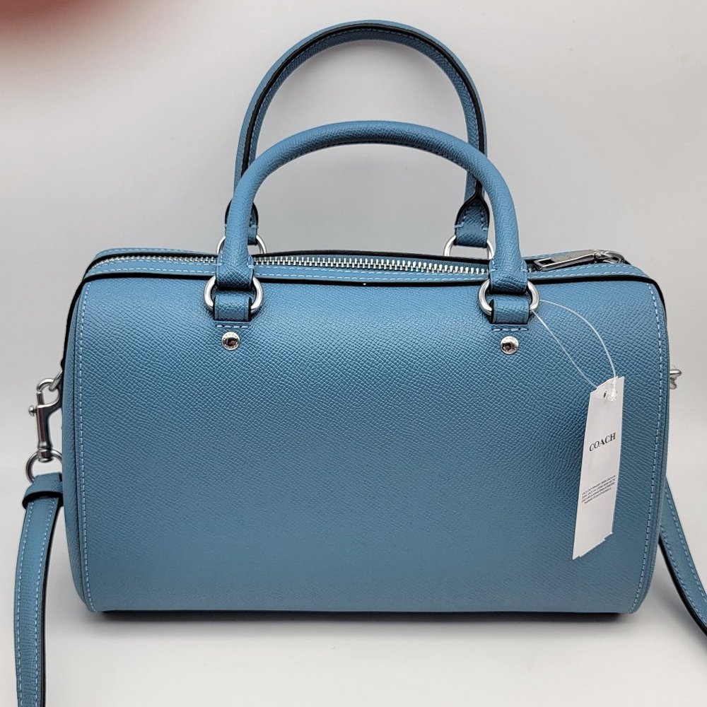Coach Rowan Satchel CC143 Pacific Blue - Picture 2 of 8